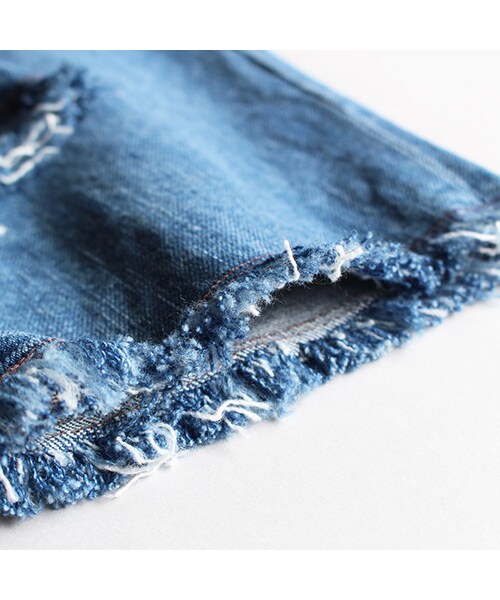niche.（ニッチ）の「Denim Felia Easy Pants（パンツ・Indigo・M/L）」の7枚目の写真