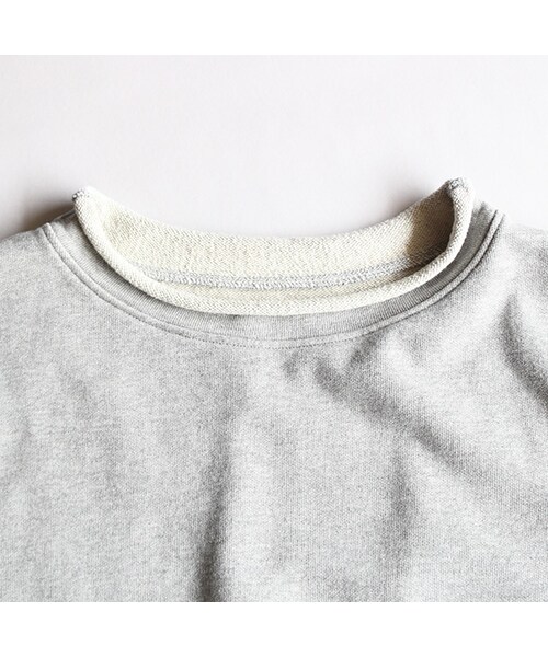 WhoWhat(フーワット)の「Fuggy Open Pullover(トップス・Heather Grey・S/M)」の3枚目の写真