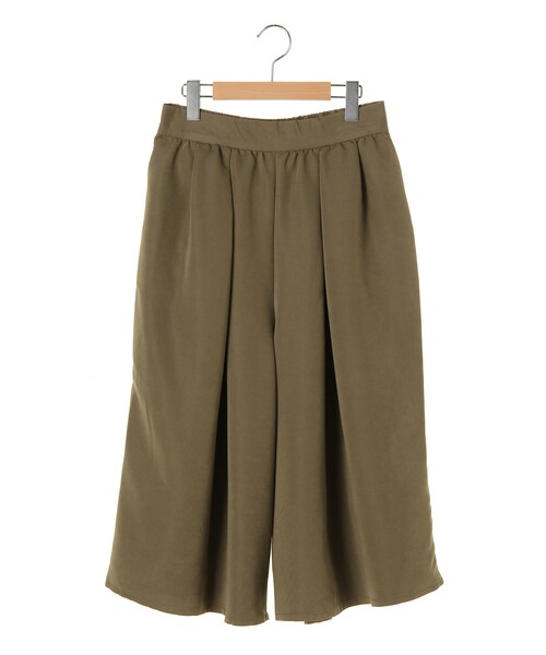 SEVENDAYS=SUNDAY（セブンデイズサンデイ）の「【Special Price】【LEE掲載アイテム】RTツイル 無地スカンツ（パンツ・ベージュ/カーキ/ネイビー・M/L）」の2枚目の写真