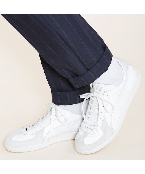 TAKEO KIKUCHI（タケオキクチ）の「PUMA G-TRAINER（シューズ・メンズ・ホワイト(001)/ブルー系(094)・25.0cm/26.0cm/27.0cm）」の3枚目の写真