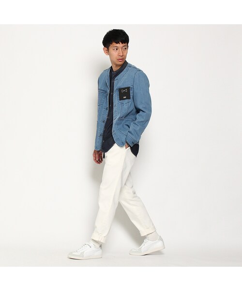 TAKEO KIKUCHI（タケオキクチ）の「PUMA G-TRAINER（シューズ・メンズ・ホワイト(001)/ブルー系(094)・25.0cm/26.0cm/27.0cm）」の8枚目の写真