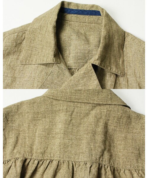 45Rリネンワンピースとジャケット