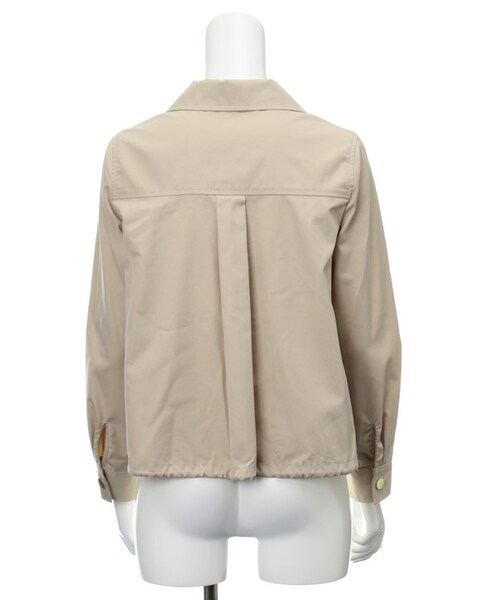 31 Sons de mode（トランテアン　ソン　ドゥ　モード）の「★新作★ミリタリーブルゾン（ジャケット/アウター・レディース・カーキ/ベージュ/オフホワイト・36/38）」の5枚目の写真
