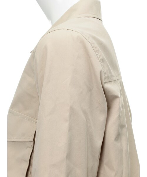 31 Sons de mode（トランテアン　ソン　ドゥ　モード）の「★新作★ミリタリーブルゾン（ジャケット/アウター・レディース・カーキ/ベージュ/オフホワイト・36/38）」の10枚目の写真