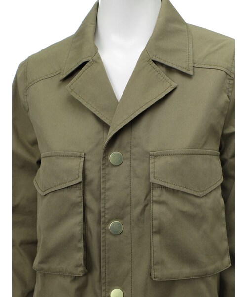 31 Sons de mode（トランテアン　ソン　ドゥ　モード）の「★新作★ミリタリーブルゾン（ジャケット/アウター・レディース・カーキ/ベージュ/オフホワイト・36/38）」の13枚目の写真