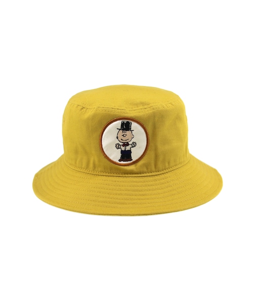 OVERRIDE（オーバーライド）の「PEANUTS&OR 15th BUCKET HAT（帽子・レディース・BLACK/RED/MUSTARD/NAVY・57cm(57)/57cm(57) (\u54c1\u5207\u308c\u4e2d)）」の3枚目の写真