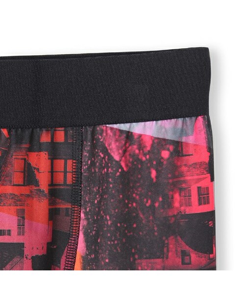 Reebok（リーボック）の「ワンシリーズ サーマルコンプレッション プリーツグラフィックタイツ Reebok (リーボック）（その他・メンズ・ブラック・S身長162~168cm胸囲85~91cm/M身長167~173cm胸囲89~95cm/L身長172~178cm胸囲93~99cm/O身長177~183cm胸囲97~103cm）」の4枚目の写真