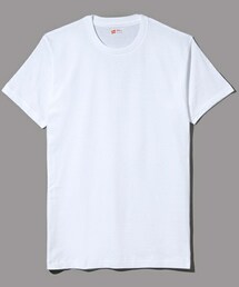HANES | メンズ ヘインズ 3枚1組 赤ラベル 無地T ホワイト クルーネック Hanes RED PACK 3P CREW NECK TEE HM2135G(Tシャツ/カットソー)