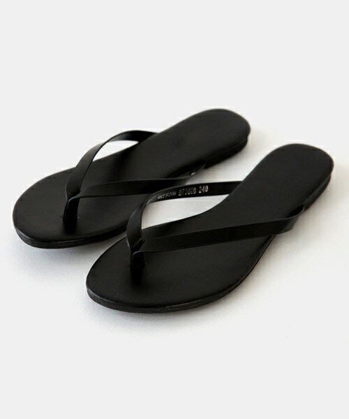 DHOLIC（ディーホリック）の「9COLORSフェイクレザービーチサンダル（ビーチサンダル・レディース・ホワイト/レッド/ゴールド/ミント/ピンク/スカイブルー/ベージュ/ブラック/イエロー・225/230/235/240/245/250）」の2枚目の写真