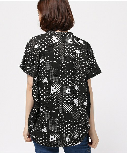 FRAPBOIS（フラボア）の「N.B.T（Tシャツ/カットソー・レディース・ブラック・0/1）」の4枚目の写真