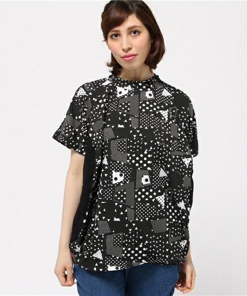 FRAPBOIS（フラボア）の「N.B.T（Tシャツ/カットソー・レディース・ブラック・0/1）」の2枚目の写真