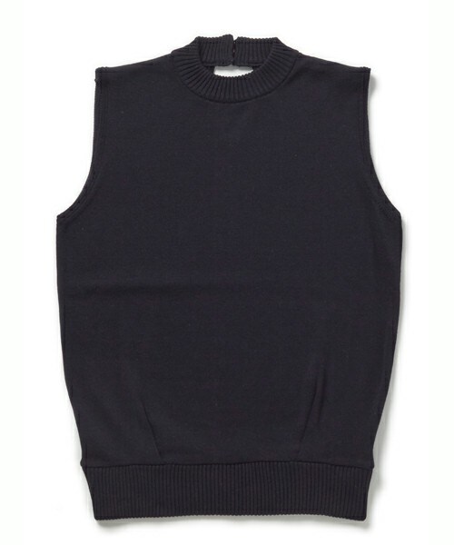 DRWCYS（ドロシーズ）の「ミニクレノースリーブニット（ニット/セーター・レディース・ベージュ/ホワイト/ピンク/ネイビー/ブルー・M）」の3枚目の写真