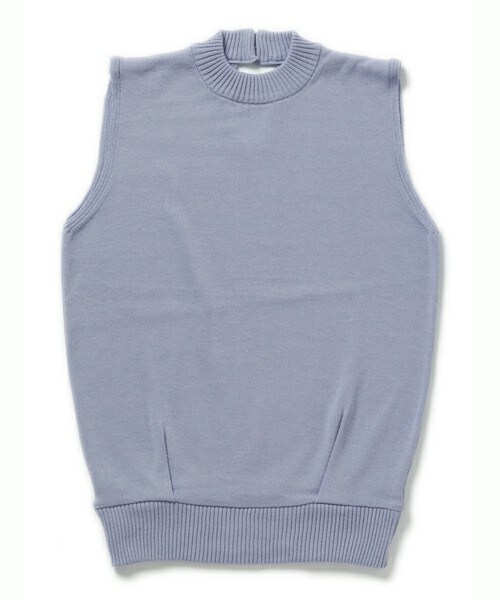 DRWCYS（ドロシーズ）の「ミニクレノースリーブニット（ニット/セーター・レディース・ベージュ/ホワイト/ピンク/ネイビー/ブルー・M）」の4枚目の写真