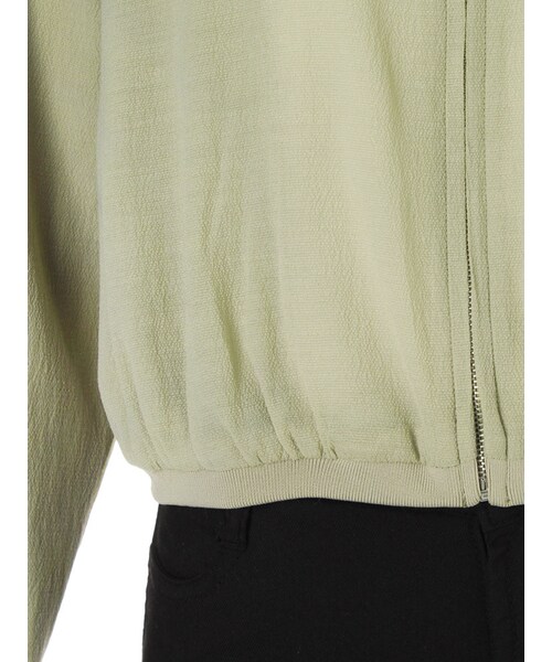 MURUA（ムルーア）の「【CASUAL】シアールーズブルゾン（ジャケット/アウター・レディース・ホワイト/ブラック/カーキ・F）」の11枚目の写真