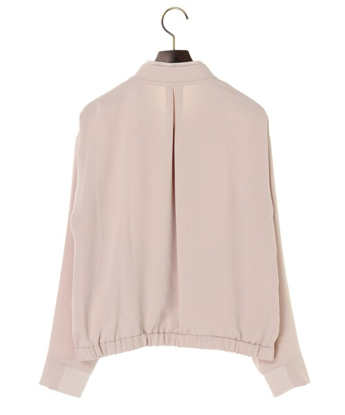 KiwaSylphy(キワシルフィー)の「venetian zip BZ(ジャケット/アウター・ホワイト/ダークネイビー/ピンクベージュ・F)」の5枚目の写真