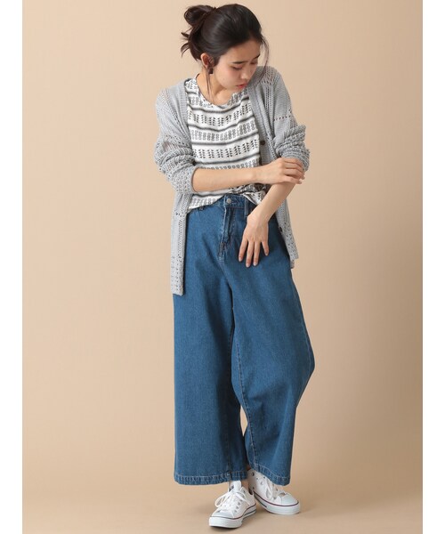 SEVENDAYS=SUNDAY（セブンデイズサンデイ）の「総柄プリント ノースリーブブラウス（ワンピース/ドレス・ブラック/カーキ・M/L）」の11枚目の写真