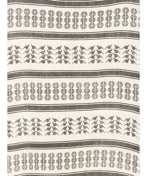 SEVENDAYS=SUNDAY（セブンデイズサンデイ）の「総柄プリント ノースリーブブラウス（ワンピース/ドレス・ブラック/カーキ・M/L）」の6枚目の写真