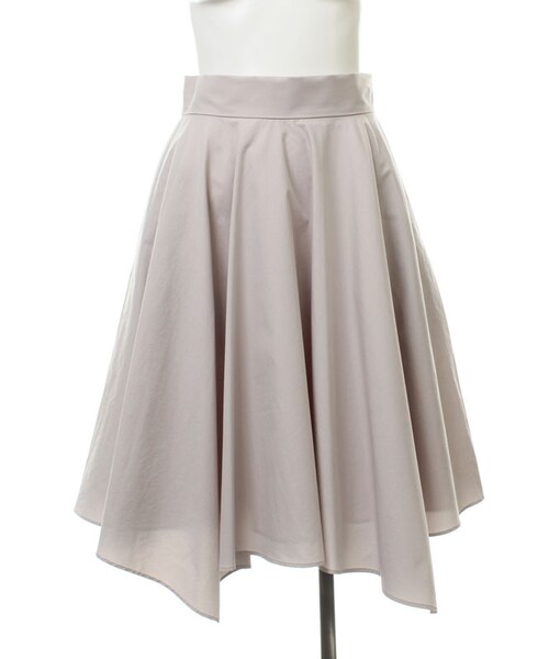 31 Sons de mode（トランテアン　ソン　ドゥ　モード）の「★新作★イレギュラーヘムスカート（スカート・レディース・カーキグリーン/オフホワイト/ライトグレー・36/38）」の2枚目の写真