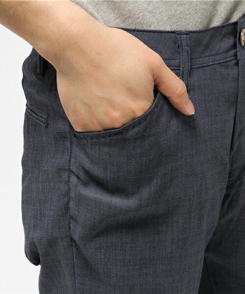 MEN'S BIGI(メンズビギ)の「ストレッチスラックス/ビジネス&カジュアル(スラックス・メンズ・ネイビー・SMALL/MEDIUM)」の7枚目の写真
