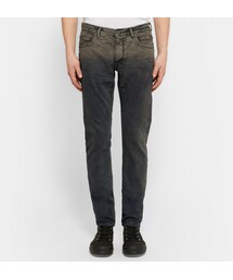 drkshdw coated skinny denim コーティング　デニム DRKSHDW BY RICK OWENS Skinny-Fit Coated Stretch Jeans for Men | MR