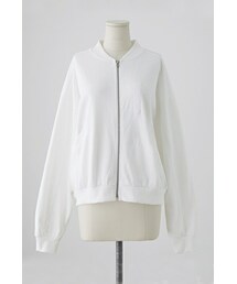imvely | ホワイトコットンブルゾン(ブルゾン)