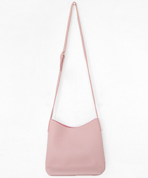 DHOLIC（ディーホリック）の「8COLORSフェイクレザーミニショルダーバッグ（ショルダーバッグ・レディース・ミント/ピンク/ブラウン/ベージュ/ブラック/ライトグレー/アイボリー/ディープスカイブルー・FREE）」の8枚目の写真