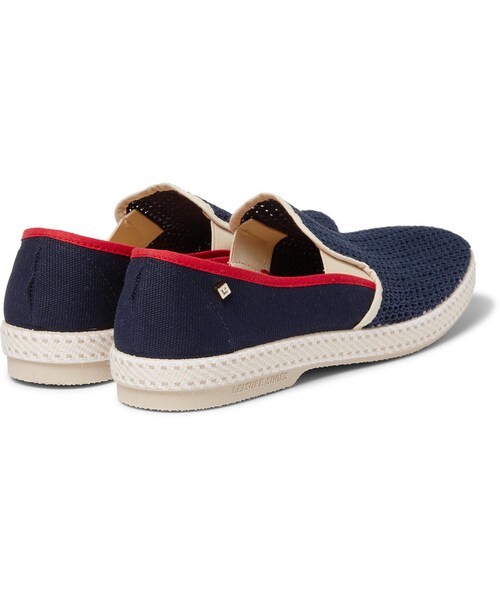 Rivieras（リビエラ）の「Rivieras Cotton Mesh Slip-On Shoes（その他シューズ・メンズ・Blue・EU40/EU41/EU42/EU43/EU44/EU45/EU46）」の7枚目の写真