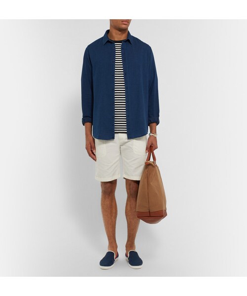 Rivieras（リビエラ）の「Rivieras Cotton Mesh Slip-On Shoes（その他シューズ・メンズ・Blue・EU40/EU41/EU42/EU43/EU44/EU45/EU46）」の2枚目の写真