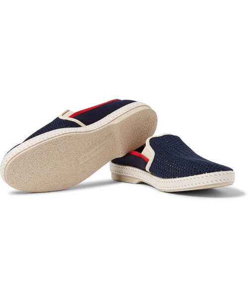 Rivieras（リビエラ）の「Rivieras Cotton Mesh Slip-On Shoes（その他シューズ・メンズ・Blue・EU40/EU41/EU42/EU43/EU44/EU45/EU46）」の3枚目の写真