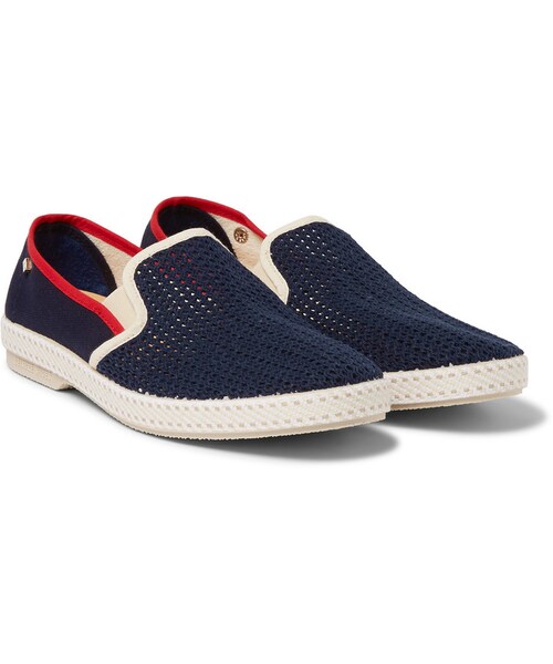 Rivieras（リビエラ）の「Rivieras Cotton Mesh Slip-On Shoes（その他シューズ・メンズ・Blue・EU40/EU41/EU42/EU43/EU44/EU45/EU46）」の4枚目の写真