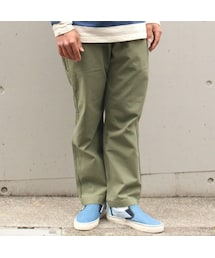 Cuirs | コットンアースカラーワイドパンツ(その他パンツ)