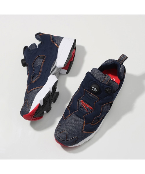 Reebok（リーボック）の「インスタポンプ フューリー AFFILIATES （Instapump Fury for ZOZOTOWN） Reebok CLASSIC（リーボック クラシック）（その他・フェイクインディゴ/カレッジネイビー/ブライトオレ・22.0cm/23.0cm/23.5cm/24.0cm/24.5cm/25.0cm/25.5cm/26.0cm/26.5cm/27.0cm/27.5cm/28.0cm/28.5cm/29.0cm/29.5cm/30.0cm）」の6枚目の写真