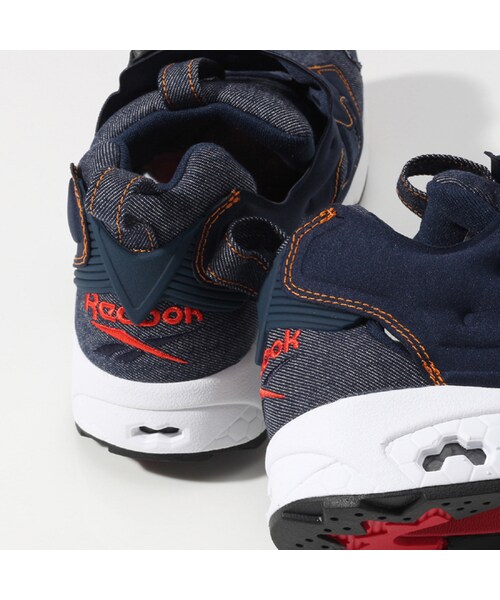 Reebok（リーボック）の「インスタポンプ フューリー AFFILIATES （Instapump Fury for ZOZOTOWN） Reebok CLASSIC（リーボック クラシック）（その他・フェイクインディゴ/カレッジネイビー/ブライトオレ・22.0cm/23.0cm/23.5cm/24.0cm/24.5cm/25.0cm/25.5cm/26.0cm/26.5cm/27.0cm/27.5cm/28.0cm/28.5cm/29.0cm/29.5cm/30.0cm）」の9枚目の写真
