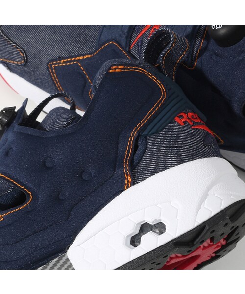 Reebok（リーボック）の「インスタポンプ フューリー AFFILIATES （Instapump Fury for ZOZOTOWN） Reebok CLASSIC（リーボック クラシック）（その他・フェイクインディゴ/カレッジネイビー/ブライトオレ・22.0cm/23.0cm/23.5cm/24.0cm/24.5cm/25.0cm/25.5cm/26.0cm/26.5cm/27.0cm/27.5cm/28.0cm/28.5cm/29.0cm/29.5cm/30.0cm）」の10枚目の写真