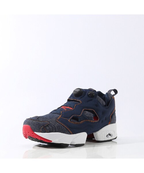 Reebok（リーボック）の「インスタポンプ フューリー AFFILIATES （Instapump Fury for ZOZOTOWN） Reebok CLASSIC（リーボック クラシック）（その他・フェイクインディゴ/カレッジネイビー/ブライトオレ・22.0cm/23.0cm/23.5cm/24.0cm/24.5cm/25.0cm/25.5cm/26.0cm/26.5cm/27.0cm/27.5cm/28.0cm/28.5cm/29.0cm/29.5cm/30.0cm）」の4枚目の写真