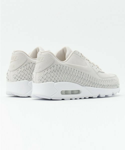 NIKE SPORTSWEAR(ナイキスポーツウェアー)の「メンズ ナイキ エアマックス ウーブン ホワイト NIKE AIR MAX 90 WOVEN 833129-002(スニーカー・メンズ・ホワイト・28cm)」の4枚目の写真