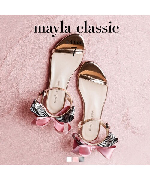 Mayla Classic マイラクラシック の Mayla Classic フェデリカ Edition7 2 5cm サンダル サンダル Wear