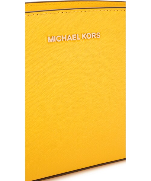 MICHAEL KORS(マイケルコース)の「MICHAEL Michael Kors Selma Medium Messenger Bag(ショルダーバッグ・レディース・Pink/Yellow・One Size)」の9枚目の写真