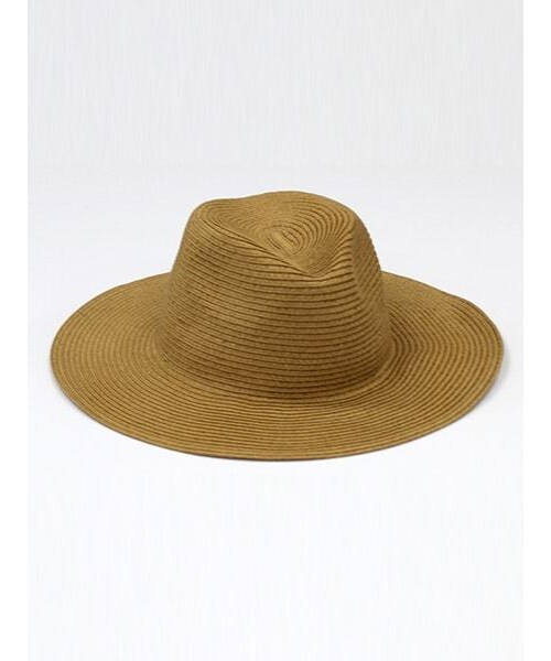 PEAK&PINE(ピークアンドパイン)の「【2016年新作】ペーパー中折ツバ広帽子(帽子・レディース・オフホワイト/キャメル/グレー・フリー)」の3枚目の写真