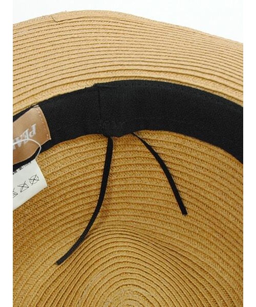 PEAK&PINE(ピークアンドパイン)の「【2016年新作】ペーパー中折ツバ広帽子(帽子・レディース・オフホワイト/キャメル/グレー・フリー)」の7枚目の写真