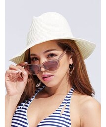 PEAK&PINE | 【2016年新作】ペーパー中折ツバ広帽子(帽子)