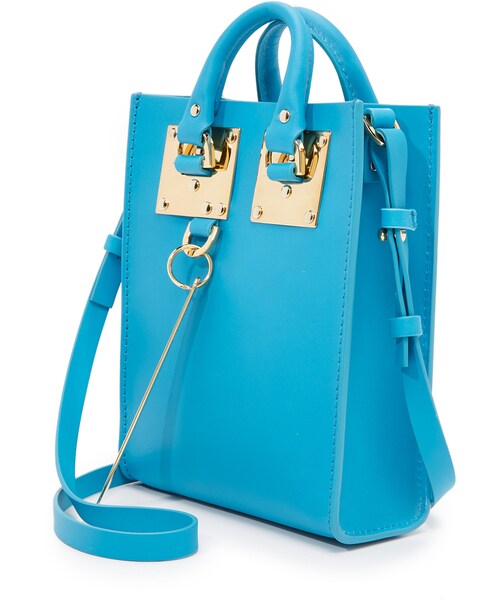 Sophie Hulme(ソフィーヒュルム)の「Sophie Hulme Nano Tote Bag(ショルダーバッグ・レディース・Blue/Pink/White・One Size)」の11枚目の写真