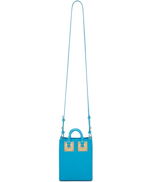 Sophie Hulme(ソフィーヒュルム)の「Sophie Hulme Nano Tote Bag(ショルダーバッグ・レディース・Blue/Pink/White・One Size)」の5枚目の写真