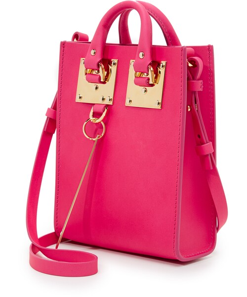 Sophie Hulme(ソフィーヒュルム)の「Sophie Hulme Nano Tote Bag(ショルダーバッグ・レディース・Blue/Pink/White・One Size)」の4枚目の写真