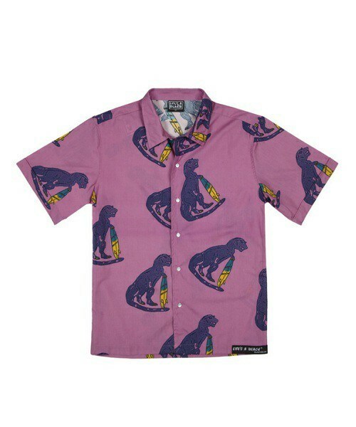 Life S A Beach ライフズアビーチ の メンズ ライフズアビーチ ダイナソー 恐竜柄 ハワイアンシャツ Lab Dino Hawaiian Shirt シャツ ブラウス Wear