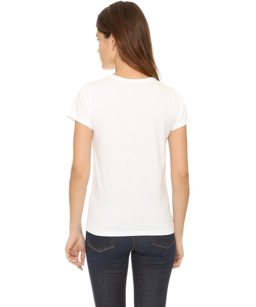 Maison Kitsune（メゾンキツネ）の「Maison Kitsune Palais Royal Tee（Tシャツ/カットソー・レディース・White・XS/S/M）」の2枚目の写真