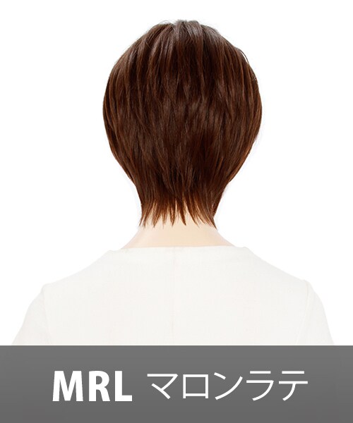 FondMi(フォンドミィ)の「シュガーショート(ウィッグ・レディース・カフェモカ/マロンラテ/レモンティー/カフェオレ/キャラメルラテ/ハニーミルク・前髪:21cm 横髪:24cm 後髪:31cm:重量 約80g)」の6枚目の写真