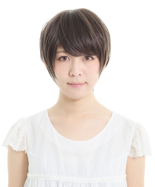 FondMi(フォンドミィ)の「シュガーショート(ウィッグ・レディース・カフェモカ/マロンラテ/レモンティー/カフェオレ/キャラメルラテ/ハニーミルク・前髪:21cm 横髪:24cm 後髪:31cm:重量 約80g)」の8枚目の写真