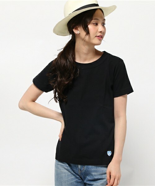 ORCIVAL(オーシバル)の「ORCIVAL Tシャツ(Tシャツ/カットソー・レディース・ホワイト/ブラック/杢グレー/ライトカーキ・38)」の13枚目の写真