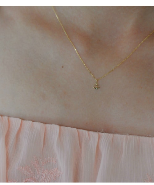 two ply(トゥープライ)の「トゥー プライ 268 アンカー ネックレス(ネックレス・レディース・ゴールド・40cm)」の2枚目の写真